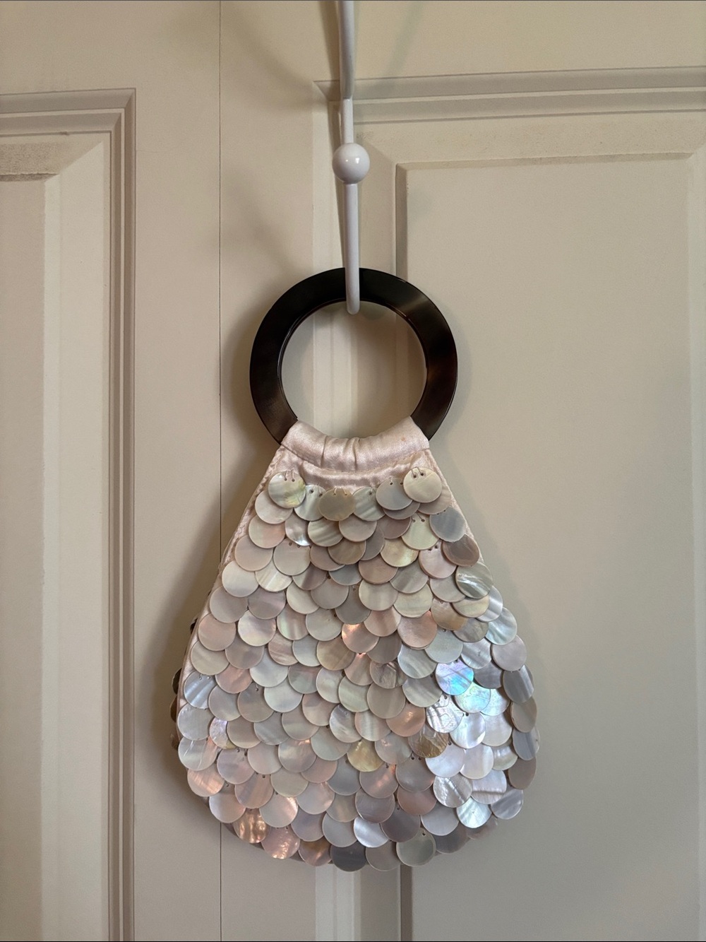 Seashell evening bag
